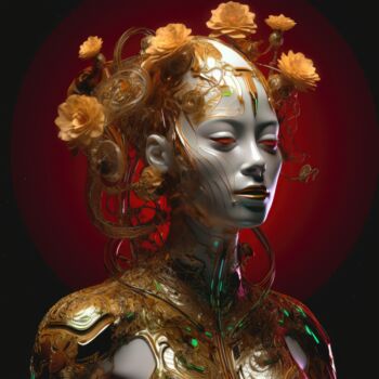 Digital Arts titled "eternal frame #2" by Hrmny_25, Original Artwork, AI generated image