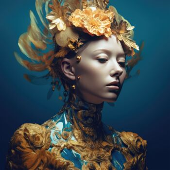 Digital Arts titled "eternal frame #10" by Hrmny_25, Original Artwork, AI generated image