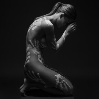 Photography titled "Sculpture of touch" by Ivan Cheremisin, Original Artwork, Digital Photography
