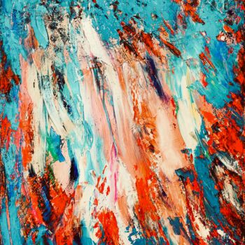 Painting titled "Time is Now" by Mayumi Yamamoto, Original Artwork, Oil