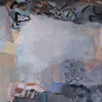 Painting titled "Another Day" by Kae-He Zöllner, Original Artwork, Acrylic Mounted on Wood Stretcher frame