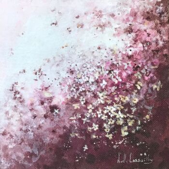 Painting titled "Sidonie -1246" by Noëlle Lassailly, Original Artwork, Acrylic