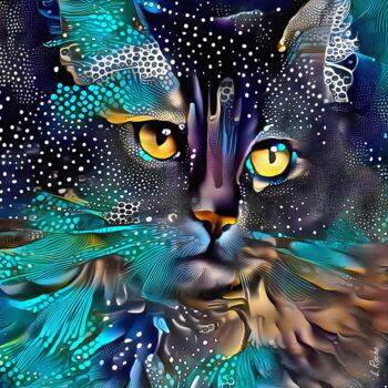 Digital Arts titled "Reynight" by L.Roche, Original Artwork, Ink