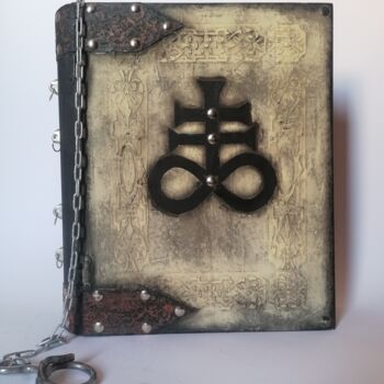 「Leviathan Cross - S…」というタイトルの彫刻 Iwana Wolfによって, オリジナルのアートワーク, ウッド