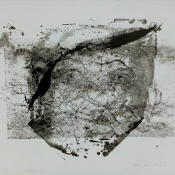 Printmaking titled "NA BAKIER" by Bozena Graciano, Original Artwork, Monotype