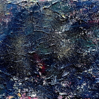 Pittura intitolato "CIELO METEORICO" da Giuseppe Grieco (EditorDreams), Opera d'arte originale, Acrilico