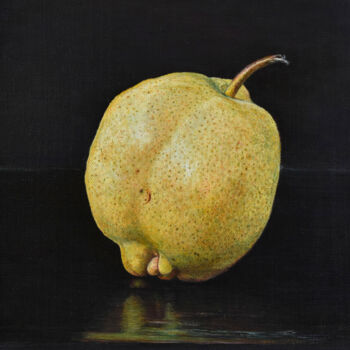 Peinture intitulée "Still life with a p…" par Sergey Suslov, Œuvre d'art originale, Huile Monté sur Châssis en bois