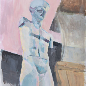 Painting titled "Εύανδρος / Evandros" by Ioannis Filippopoulos, Original Artwork, Acrylic