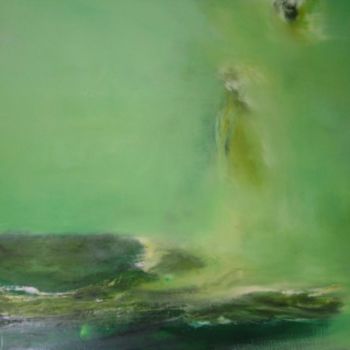 Painting titled "étrange douceur" by Marcel Gris, Original Artwork, Oil