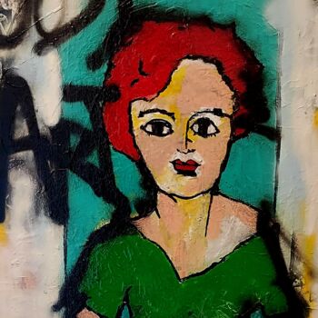 Ζωγραφική με τίτλο "Just Art" από Eric Dhulst, Αυθεντικά έργα τέχνης, Ακρυλικό