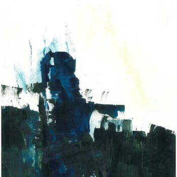 Painting titled "Tuscany" by Vuce, Original Artwork, Pencil
