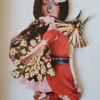 Collages intitulée "Women. Original col…" par Vanitas-Editions, Œuvre d'art originale, Collages