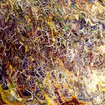 Ζωγραφική με τίτλο "MATERIKA DISSOLUZIO…" από Giuseppe Grieco (EditorDreams), Αυθεντικά έργα τέχνης, Τέμπερα