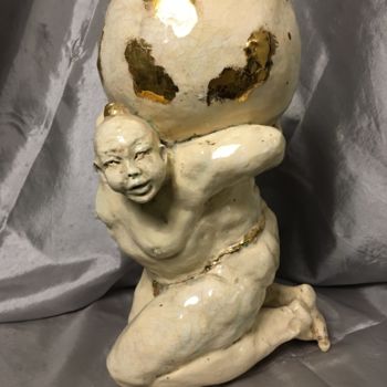 Sculpture intitulée "MONDE CERAMIQUE" par Catherine Lesueur (C.Lesueur), Œuvre d'art originale, Céramique