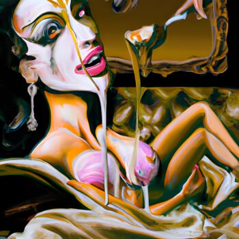 Arte digital titulada "Spoiled" por Lorraine Lyn, Obra de arte original, Imagen generada por IA