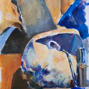 Painting titled "Ραμσής / Ramesses" by Ioannis Filippopoulos, Original Artwork, Acrylic
