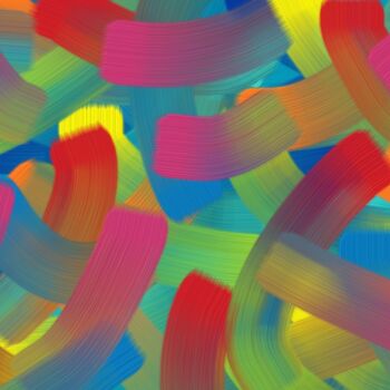 Digitale Kunst getiteld "Morecolors" door Marzena Wisinska, Origineel Kunstwerk, Digitale fotografie