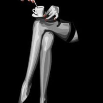 Pintura titulada "Hot under the Tea" por Oriental Empyrean - The Art Gallery, Obra de arte original, Oleo