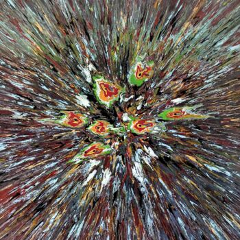 Painting titled "Emotions" by Felix Günther, Original Artwork, Acrylic