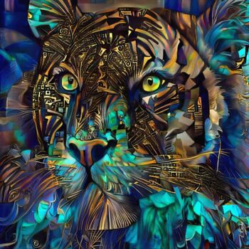 Digital Arts titled "Fuerza" by L.Roche, Original Artwork, Ink