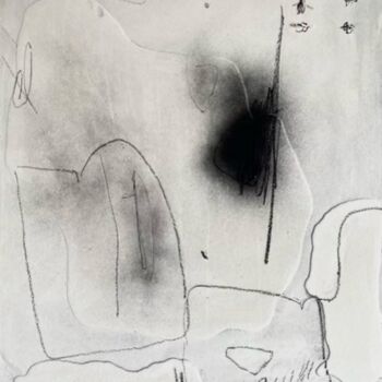 Painting titled "Sculptural primitiv…" by Maria Buduchikh, Original Artwork, Acrylic