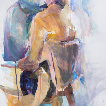 Painting titled "Vita Perduta" by Ioannis Filippopoulos, Original Artwork, Acrylic