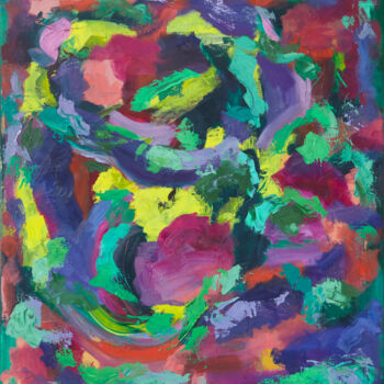 「Oil Painting 16」というタイトルの絵画 Simon Findlayによって, オリジナルのアートワーク, オイル