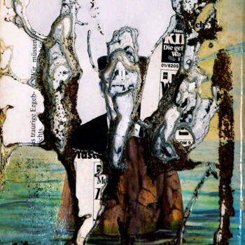 Fotografia intitolato "Close-Up of Decayed…" da Eric Taylor, Opera d'arte originale, Fotografia digitale