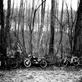 Fotografía titulada "bicycles on tour" por Magda Durda, Obra de arte original, Fotografía no manipulada