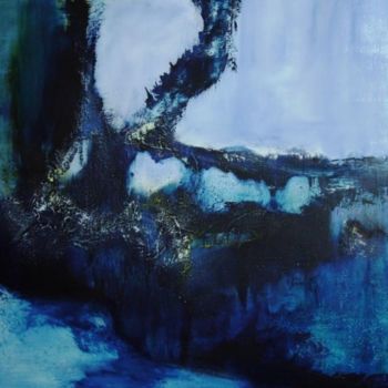 Peinture intitulée "monochromie détendue" par Marcel Gris, Œuvre d'art originale, Huile