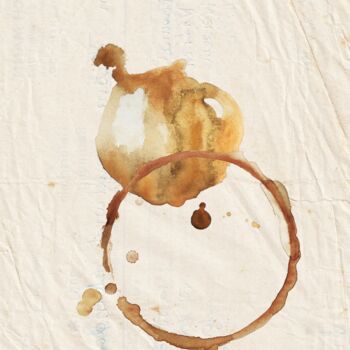 Digital Arts titled "The art of coffee" by Dounia Jaaboub, Original Artwork, Digital Collage