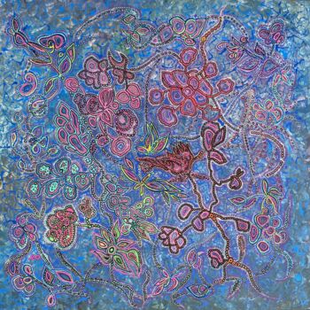 Malerei mit dem Titel "Original painting "…" von Olga Rokhmanyuk (ROArtUS), Original-Kunstwerk, Acryl