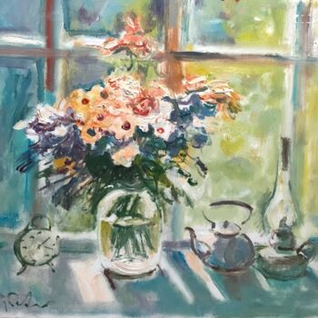 Pittura intitolato "Summer Bouquet" da Igor Gubskiy, Opera d'arte originale, Olio