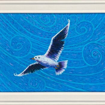 Painting titled "1002" by Ayhan Çeli̇K, Original Artwork, Acrylic