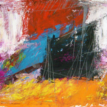 Painting titled "CY-10(P)1996" by Carlos Yasoshima, Original Artwork, Acrylic