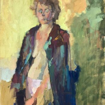 Peinture intitulée "State of mind" par Ekaterina Belukhina, Œuvre d'art originale, Huile Monté sur Châssis en bois