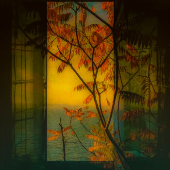 Фотография под названием "Window on the World" - Yasmine Rafii, Подлинное произведение искусства, Манипулированная фотография