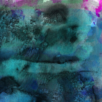 Arts numériques intitulée "Autumn storm at big…" par Anna Vaasi, Œuvre d'art originale, Peinture numérique