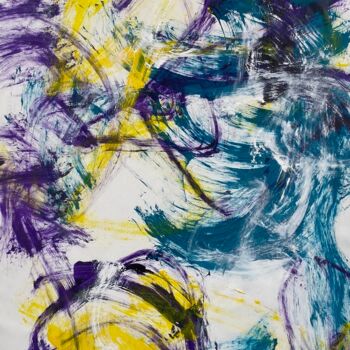 Malerei mit dem Titel "Ignite" von Andreas Angleitner, Original-Kunstwerk, Acryl