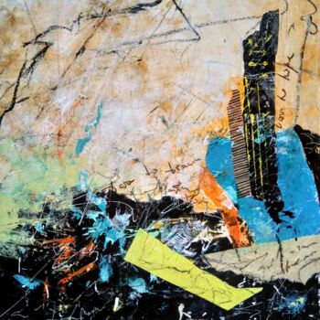 Peinture intitulée "Dare to Hope" par Karine Andriasyan, Œuvre d'art originale, Acrylique