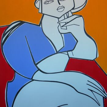 Painting titled "Juliet" by Gabriele Donelli, Original Artwork, Acrylic