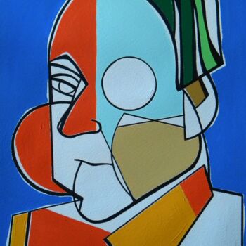 Pittura intitolato "Henry Moore" da Gabriele Donelli, Opera d'arte originale, Acrilico