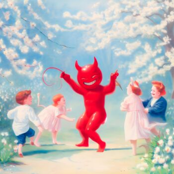 "Innocence and the C…" başlıklı Dijital Sanat Rodrigo Muñoz tarafından, Orijinal sanat, AI tarafından oluşturulan görüntü