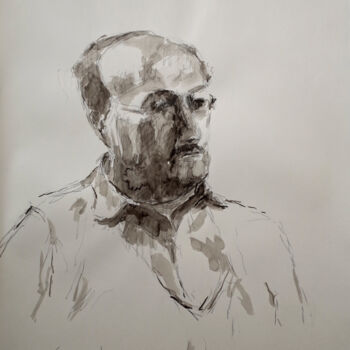 제목이 "ROTHKO"인 미술작품 Xavier Auffret로, 원작, 잉크
