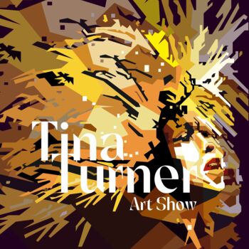 Arts numériques intitulée "Tina Turner Art Of…" par Fariza Abdurrazaq, Œuvre d'art originale, Impression numérique