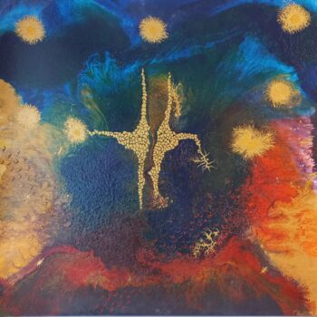Painting titled "Создание" by Viktor Sudoky, Original Artwork, Acrylic