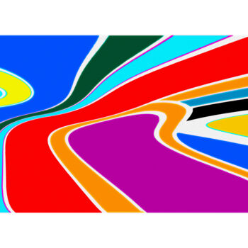 Digital Arts titled "Nulla dies sine lin…" by Jean Paul Pierozzi, Original Artwork, Digital Painting