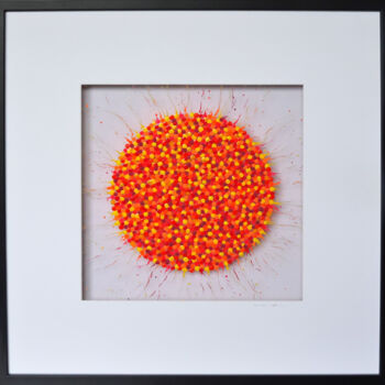 Painting titled "Dans la lumiere,2" by Rita Vandenherrewegen, Original Artwork, Acrylic Mounted on Plexiglass