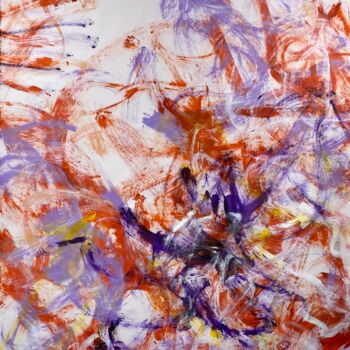 Malerei mit dem Titel "Techno Kid" von Andreas Angleitner, Original-Kunstwerk, Acryl