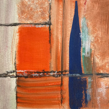 Peinture intitulée "Abstraction 9" par Guy Benson, Œuvre d'art originale, Huile